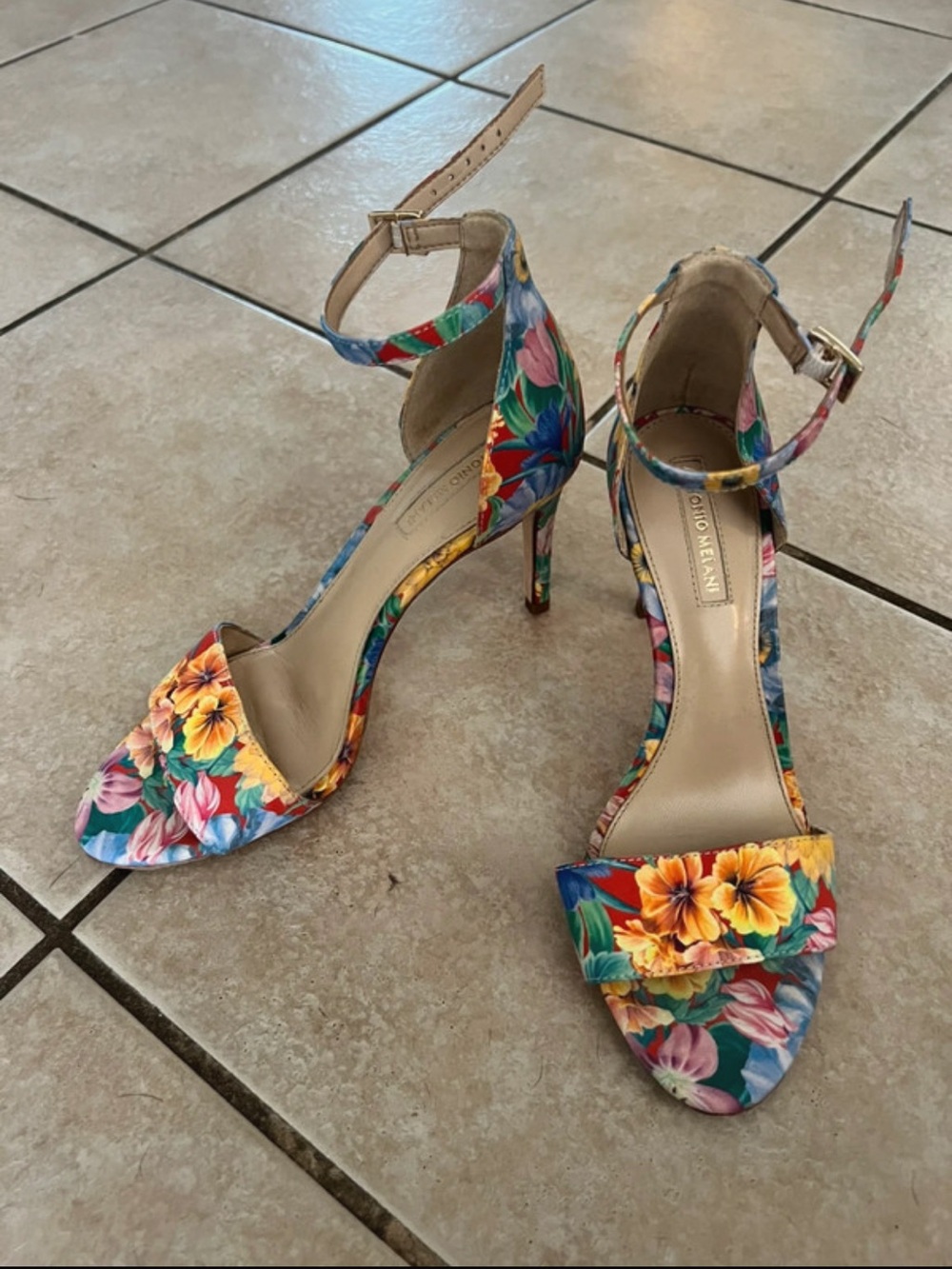 Antonio Melani Summer Floral Heels